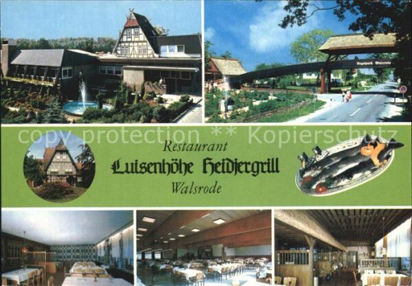 Walsrode Lueneburger Heide Restaurant Luisenhöhe