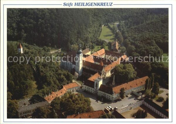 Heiligenkreuz Niederoesterreich Stift Heiligenkreuz Fliegeraufnahme
