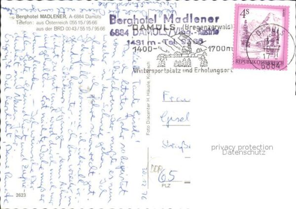 Damuels Vorarlberg Berghotel Madlener – Bild 2