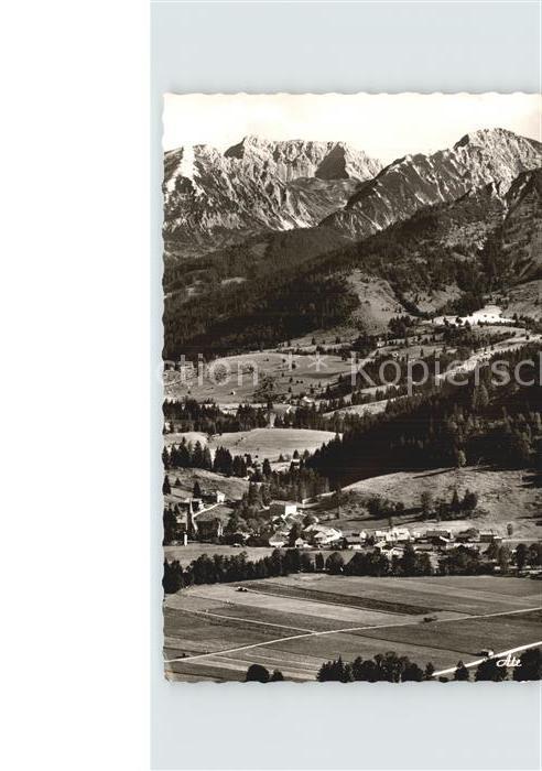 Unterjoch Blick zur Landesgrenze Gaisorn