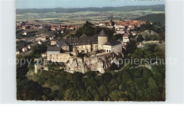 Edersee Fliegeraufnahme Schloss Waldeck