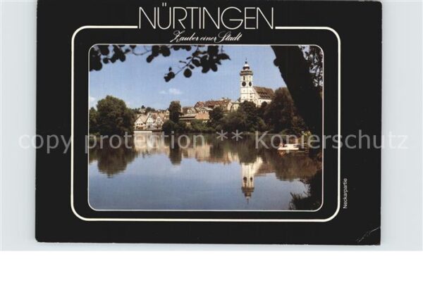 Nuertingen Teilansicht Kirche