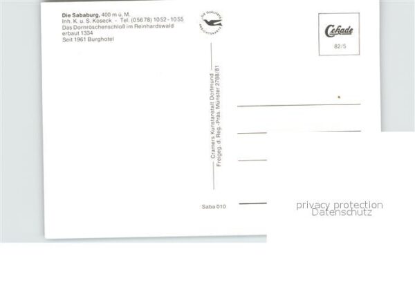 Reinhardswald Fliegeraufnahme Sababurg – Bild 2