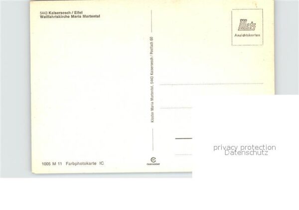 Kaisersesch Wallfahrtskirche Maria Martental – Bild 2