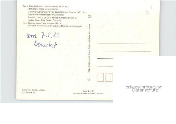 Pecs Kircheninneres – Bild 2