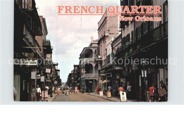 New Orleans Louisiana French Quarter Royal Street