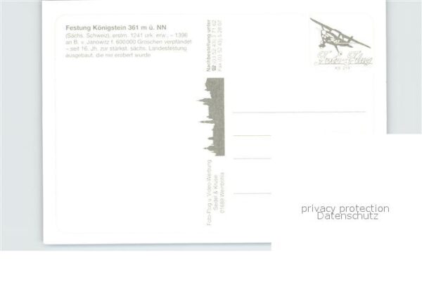 Koenigstein Saechsische Schweiz Fliegeraufnahme Festung – Bild 2