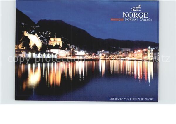 Bergen Norwegen Hafen
