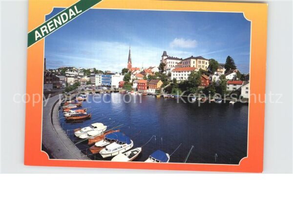 Arendal Hafen