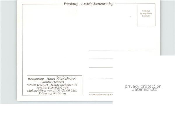 Wartburg Eisenach Hotel Waldblick – Bild 2