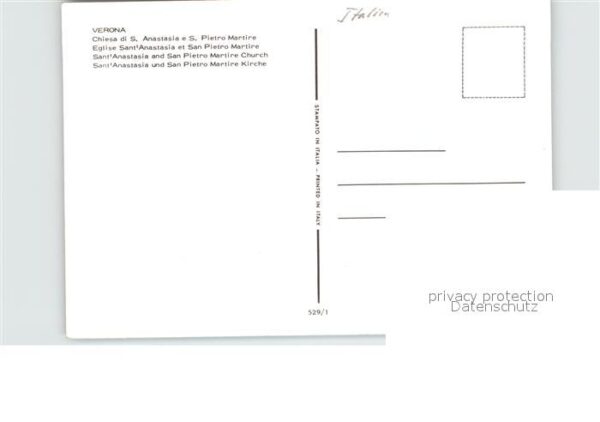 Verona Veneto Sankt Anastasia und San Pietro Martire – Bild 2