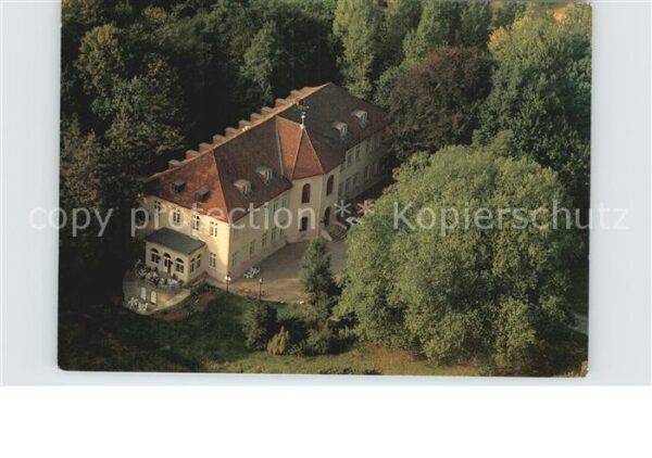 Uelzen Lueneburger Heide Fliegeraufnahme Schloss Holdenstedt