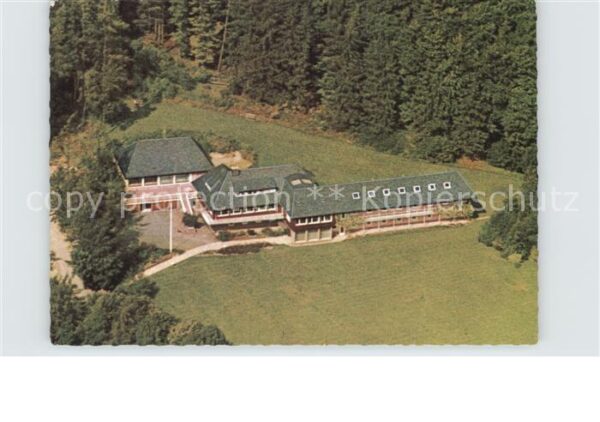 Goslar Fliegeraufnahme Haus der Landfrau und d