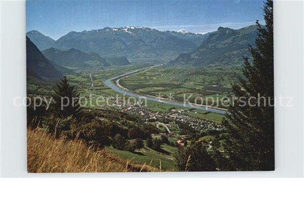 Triesen Blick vom Triesenberg