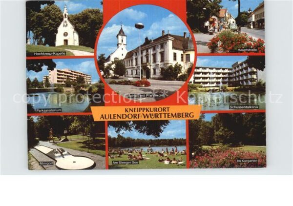 Aulendorf Hochkreuz Kapelle Minigolf Parksanatori
