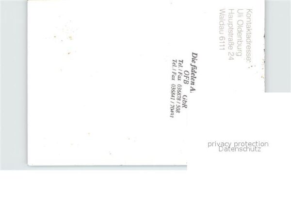 Waldau Oberfranken Autogrammkarte der Ansbachtaler – Bild 2