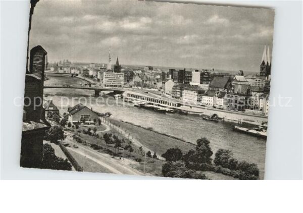 Bremen Gesamtansicht mit Weser