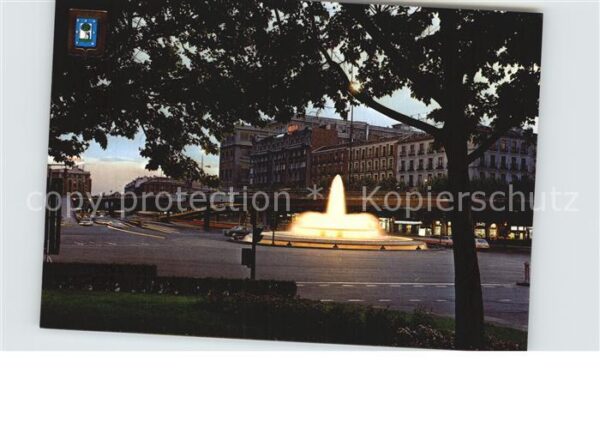 Madrid Spain Plaza Emperador Carlos V.