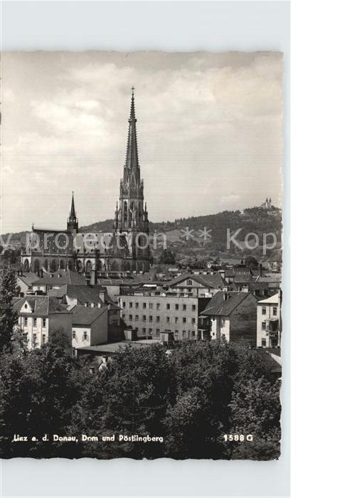 Linz Donau Dom und Pöstlingsberg