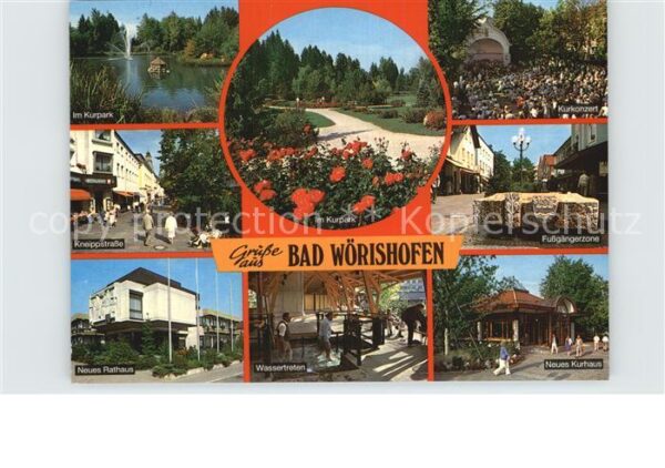 Bad Woerishofen Kurpark Kneippstrasse Neues Rathaus Was