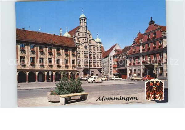 Memmingen Marktplatz Steuerhaus Rathaus Grosszunf