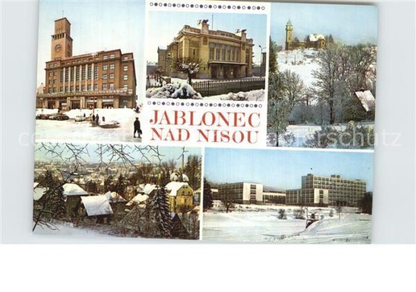 Jablonec nad Nisou Kirche Theater Teilansicht