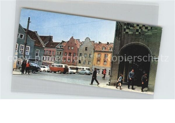 Olsztyn Allenstein Marktplatz