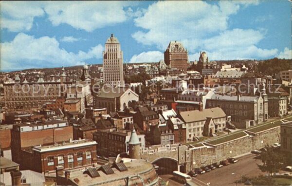 Quebec Partial view of the Old City