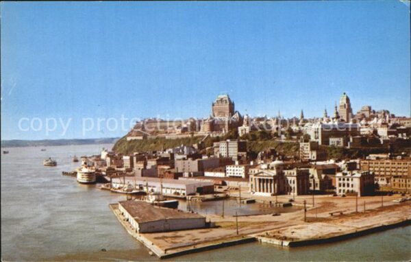 Quebec City and Harbour