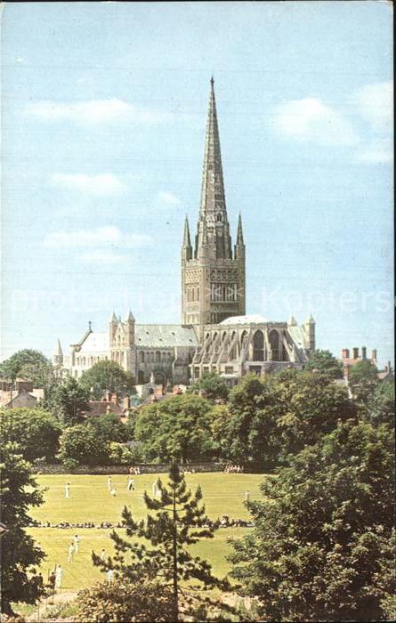 Norwich UK Norwich Cathedral from the South East