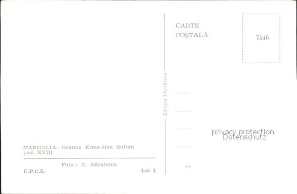 Mangalia Geamia Esma Han Sultan – Bild 2