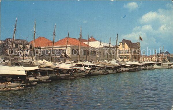 Curacao Niederlaendische Antillen Floating Market