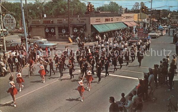 Hazel Park Jr High School Band Memorial Day Parade