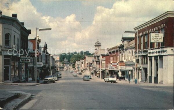 Saint Marys Ontario Queen Street looking east