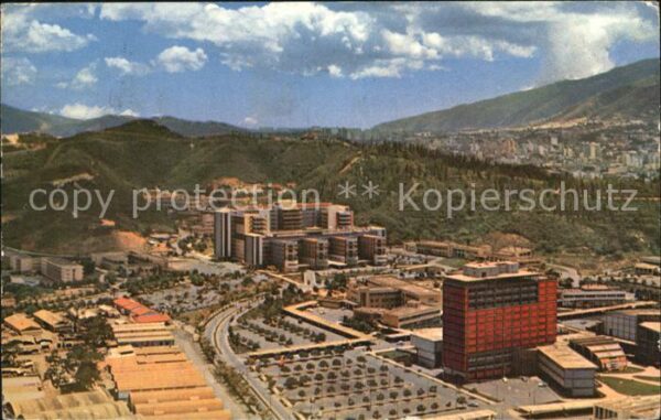 Caracas Ciudad Universitaria Vista aerea