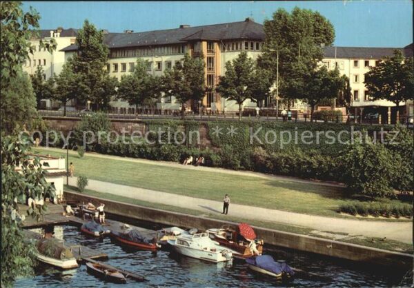 Frankfurt Main Haus der Jugend Bootsliegeplatz