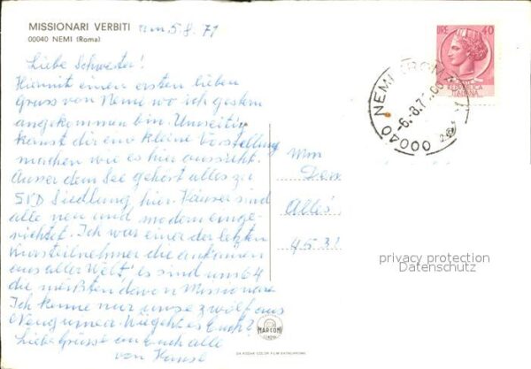 Nemi Missionari Verbiti – Bild 2