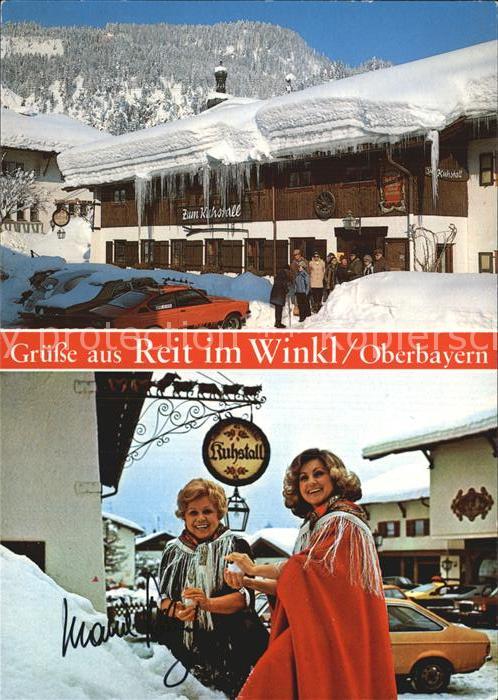Reit Winkl Restaurant Zum Kuhstall bei Maria und A