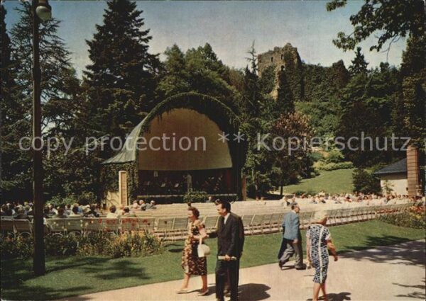 Badenweiler Kurgarten Kurkonzert