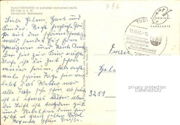 Todtmoos Sanatorium Wehrabad – Bild 2