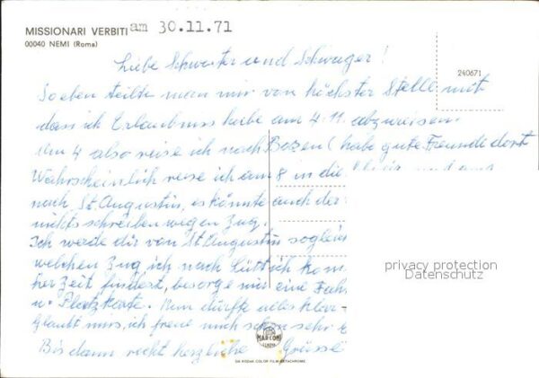 Nemi Missionari Verbiti – Bild 2
