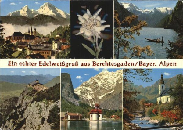 Berchtesgaden mit Watzmann Königssee Kehlsteinhaus St