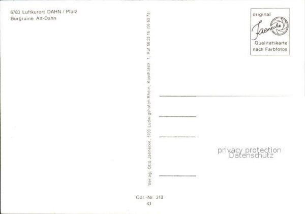 Dahn Burgruine Alt Dahn – Bild 2