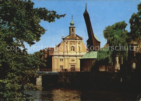 Lueneburg Alter Kran und Kaufhaus