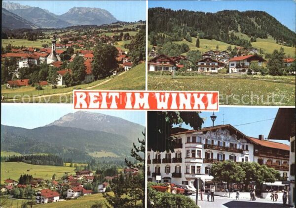Reit Winkl Panorama Teilansichten