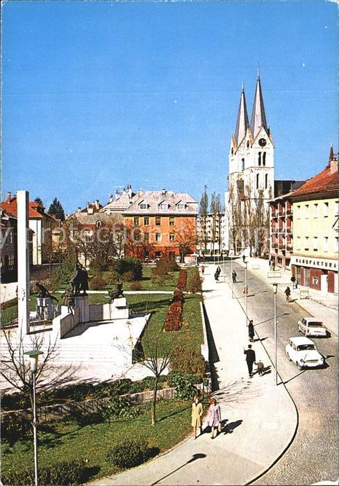 Kocevje Teilansicht Kirche