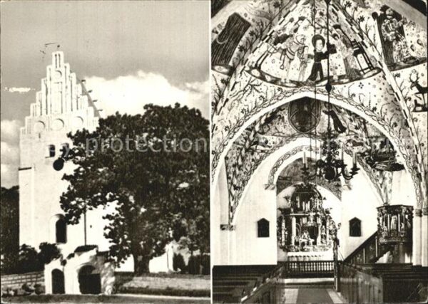 Mon Daenemark Elmelunde Kirke Inneres