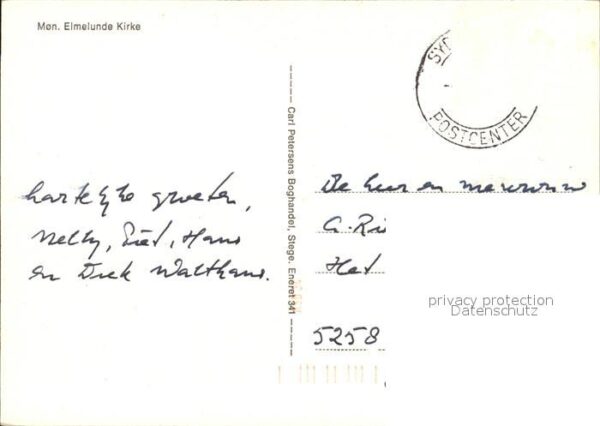 Mon Daenemark Elmelunde Kirke Inneres – Bild 2