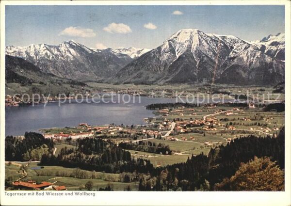 Tegernsee mit Bad Wiessee und Wallberg