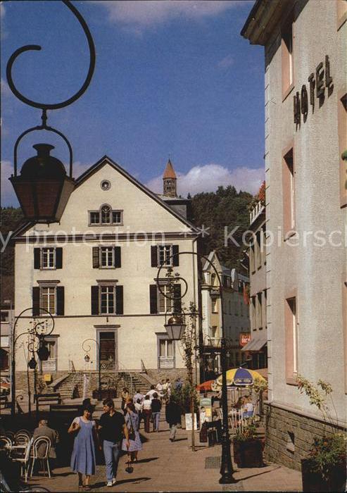 Clervaux Grand Duche de Luxembourg Zone pietonne